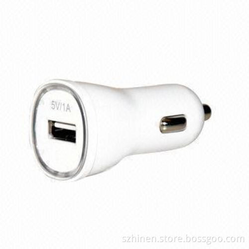 Car Charger with 5V/1A Output